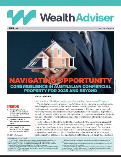 Wealth Adviser newsletter - Issue 124